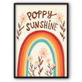 Poppy Sunshine Canvas Print