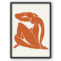 Matisse Orange Nudes Canvas Print