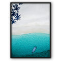 Aquamarine Beach Canvas Print
