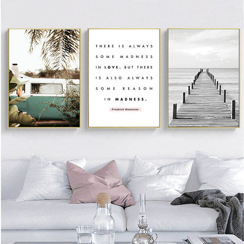 Madness In Love Canvas Print