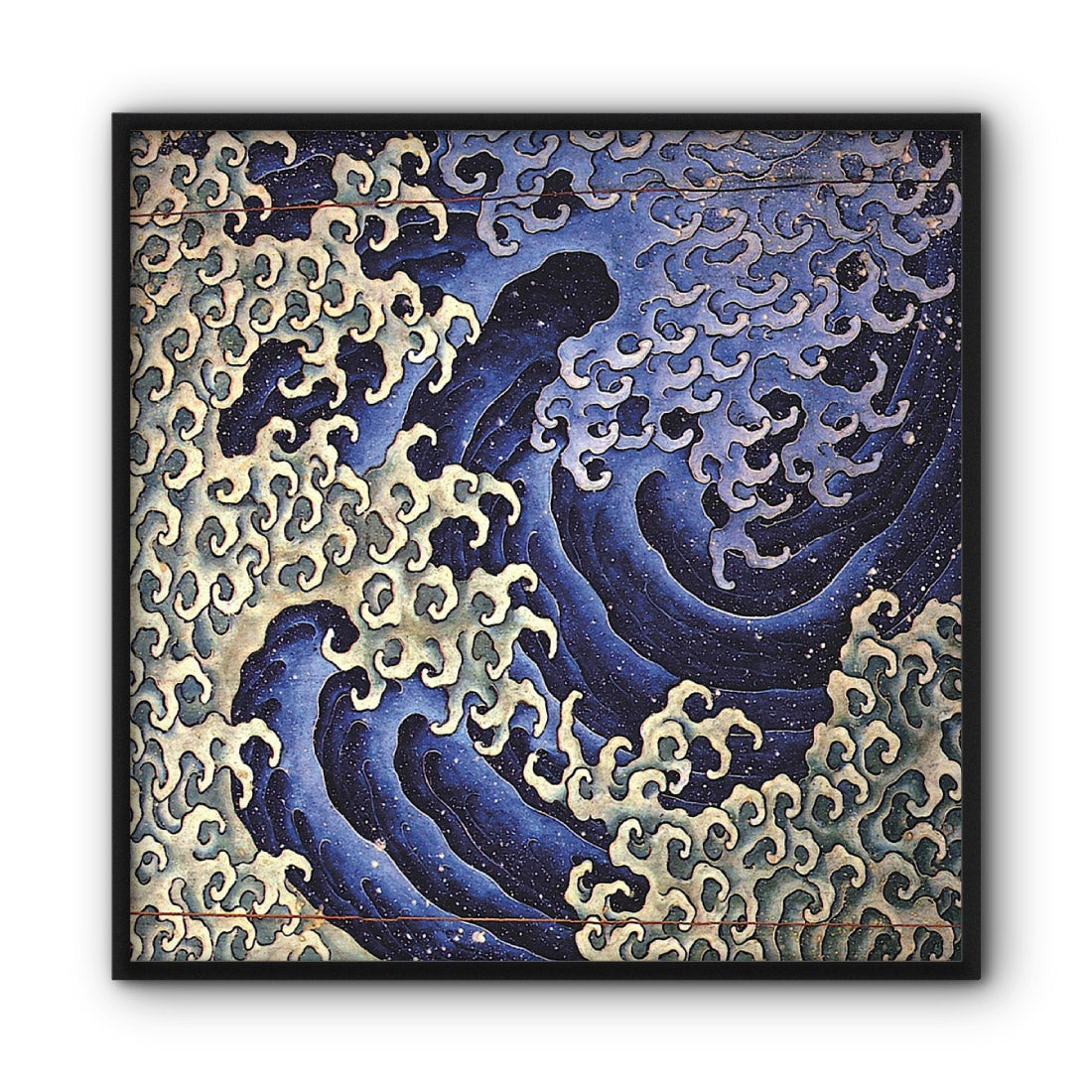 Hokusai Masculine Wave Canvas Print Wall Art Classic Art – The Style ...