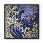 Hokusai Masculine Wave Canvas Print