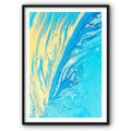 Blue and Yellow Canvas Print