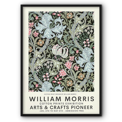 William Morris Flowers No5 Art Print