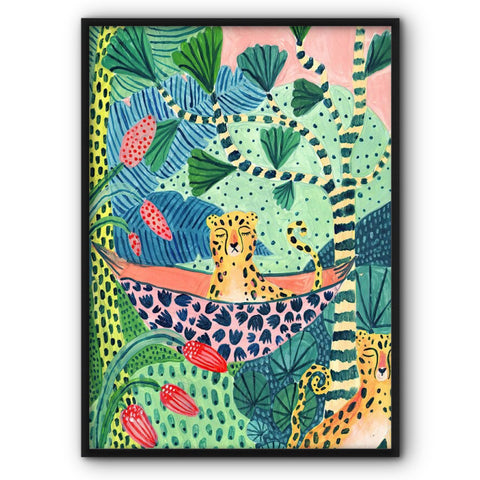 leopard-in-the-hammock-art-print