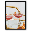 Luxurious Cosmopolitan Cocktail Canvas Print