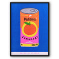 Paloma Lemonade Can Canvas Print