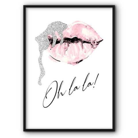 Oh La La Canvas Print