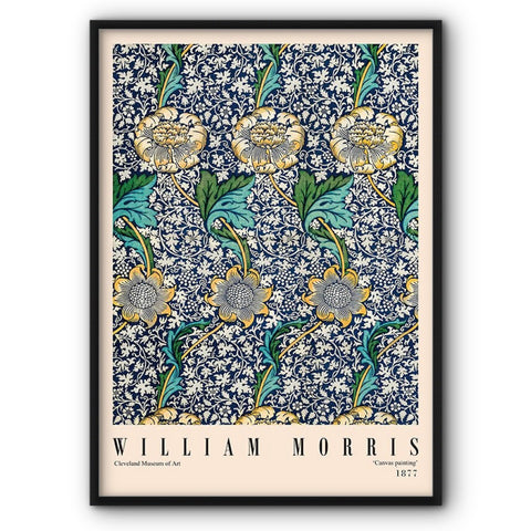 William Morris Flowers No18 Art Print