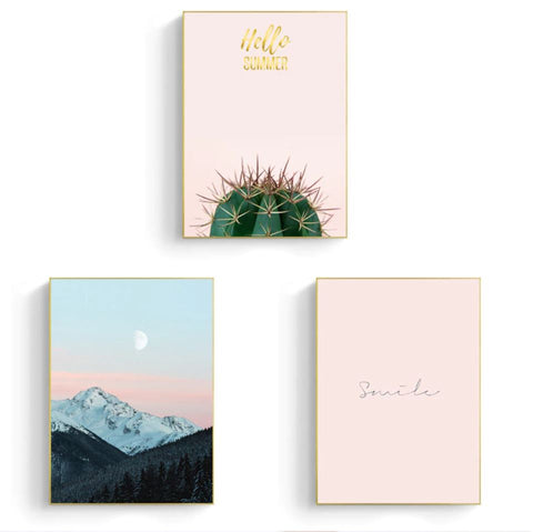 summer-cactus-canvas-poster