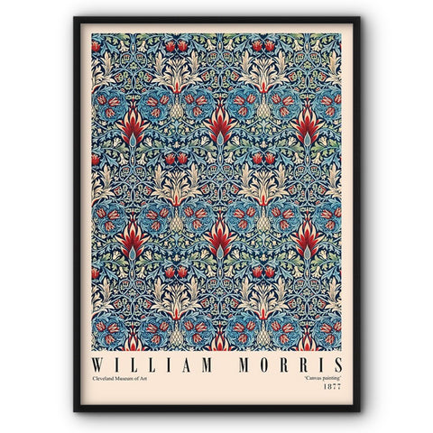 William Morris Flowers No19 Art Print