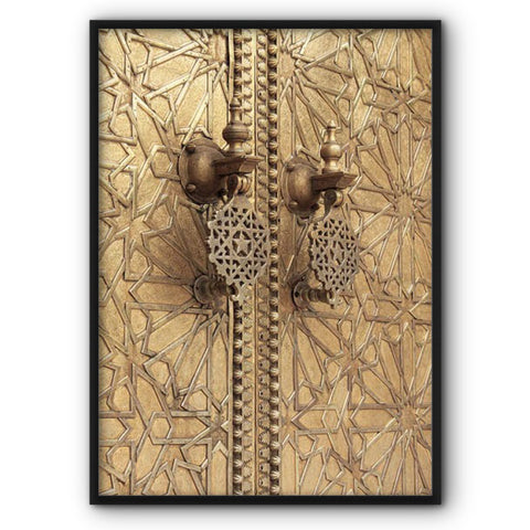Golden Door No3 Canvas Print