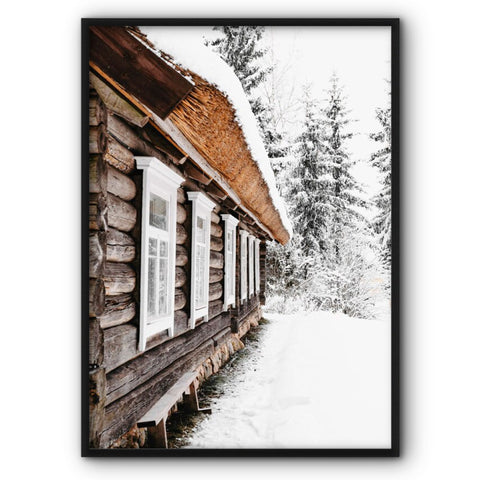 house-in-winter-forest-canvas-print