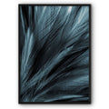Blue Feathers Canvas Print