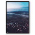 Mountain View From The Sky Canvas Print