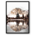 Lake Reflection Canvas Print