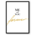 Me And You Forever Canvas Print