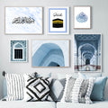 Arch In Blue Canvas Print