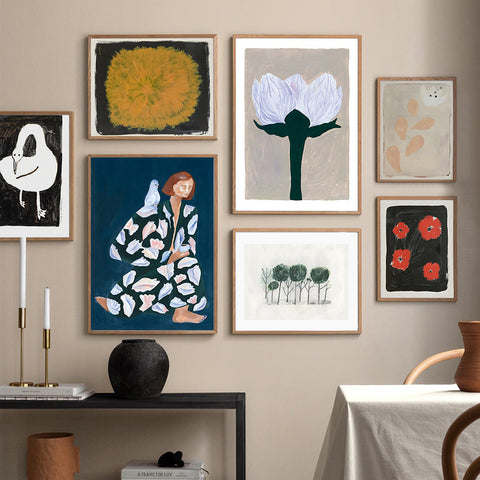 orange-and-black-canvas-print