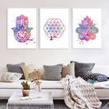 Flower Of Life Canvas Print