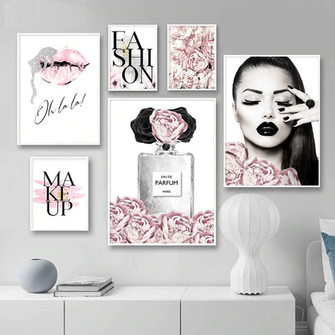 Makeup Canvas Print