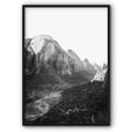 Mountain Valley Canvas Print
