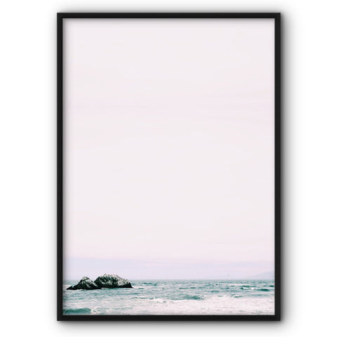 Vast Sky and Sea Canvas Print