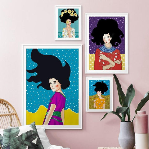 girl-in-a-purple-dress-canvas-print