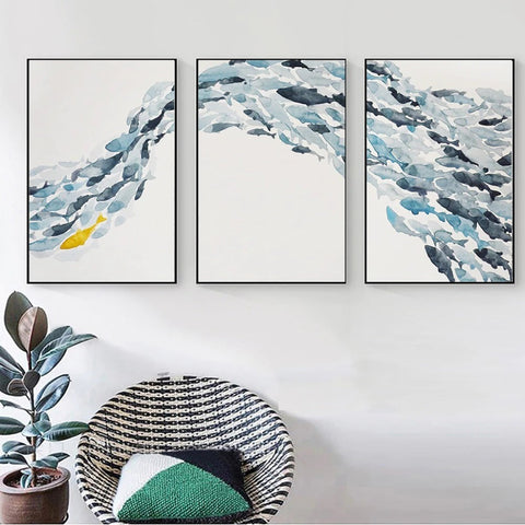 fish-stream-no2-canvas-print