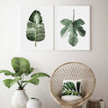 Green Leaf Plant No5 Canvas Print