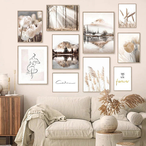 Sunny Forest Canvas Print
