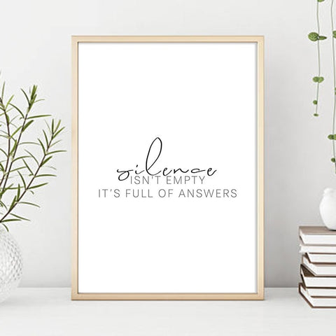 silence-isnt-empty-canvas-print