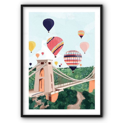 Bristol International Balloon Fiesta Canvas Print