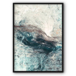 Abstract Art In Blue Canvas Print #3