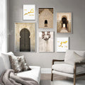 Sabr in Gold Canvas Print