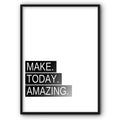Make Today Amazing Canvas Print