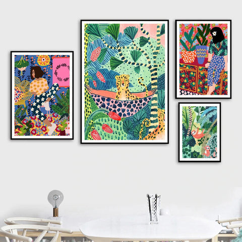 sloth-on-the-liane-art-print