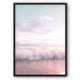 Pink Ocean And Sky Canvas Print
