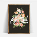You Are So Beautiful Canvas Print