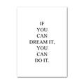 If You Can Dream It Canvas Print