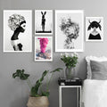 Pink Volcano Canvas Print
