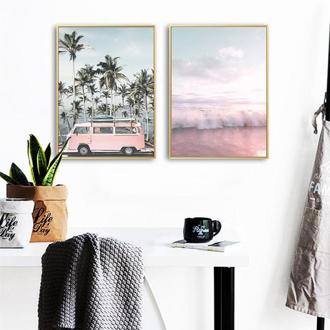 pink-ocean-and-sky-canvas-print