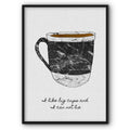 I Like Big Cups And I Can Not Lie Canvas Print