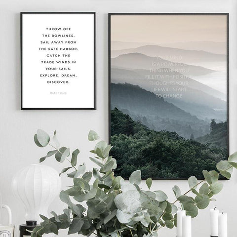 your-mind-is-powerful-thing-canvas-print