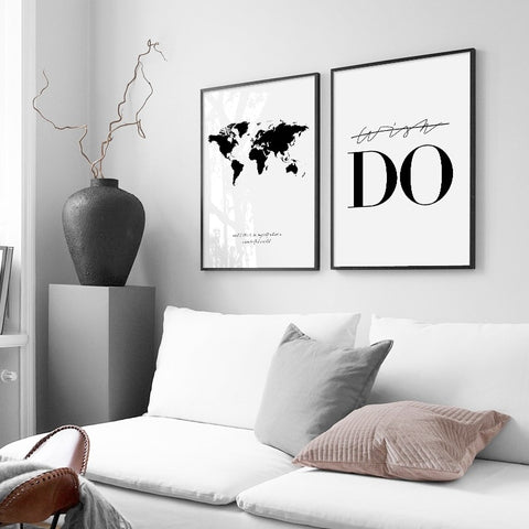 black-and-white-world-map-canvas-print