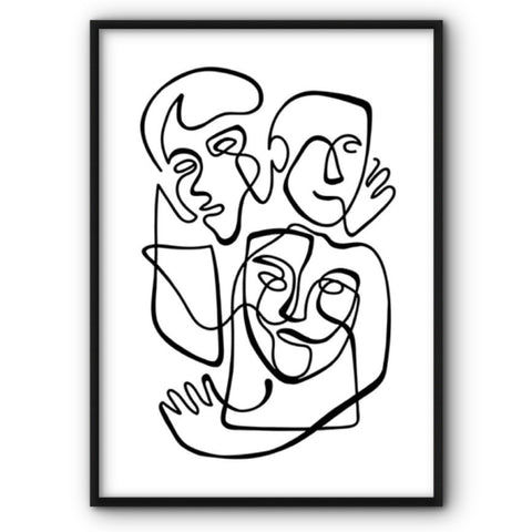 intertwined-lives-line-art-canvas-print-1