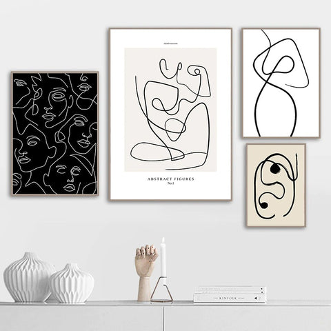 abstract-line-art-faces-no2-canvas-print
