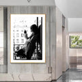 Woman By The Window Canvas Print