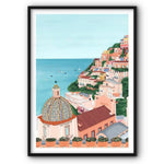 Amalfi Coast Canvas Print