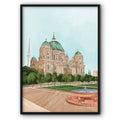 Berlin Cathedral City Canvas Print